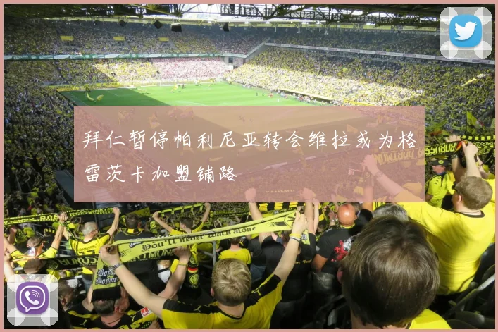 拜仁暂停帕利尼亚转会维拉或为格雷茨卡加盟铺路